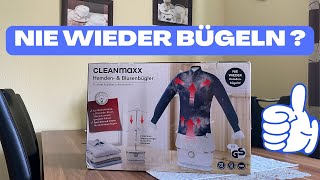 Hemden und Blusen glatt in Rekordzeit  Der CLEANMAXX Bühler im Test [upl. by Charmaine]