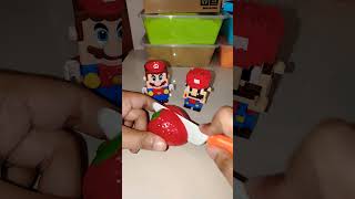 Mario Cutting Strawberry 🍓🌈🌈 shortsfeed mariobros shorts [upl. by Yrogerg]