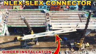 GIRDER INSTALLATION NGAYON LANGNLEXSLEX CONNECTOR SECTION 2 PACOSTA MESA RD UPDATE 11022024 [upl. by Llij]