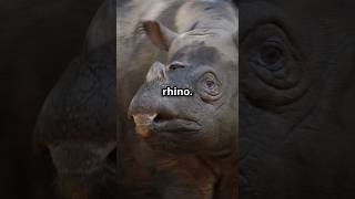 Difference between JAVAN rhino andSUMATRAN Rhino Watch and subscribe🔔for morefacts rhinos ai [upl. by Sibbie]