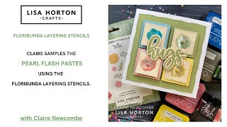 CLAIRE SAMPLES LISA FABULOUS PEARL FLASH PASTES [upl. by Armitage]