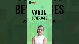 Varun Beverages Stock Split Announced  Record Date amp Key Details [upl. by Enram776]