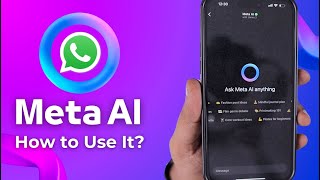 Meta AI on WhatsApp  How to Use It [upl. by Rheba]