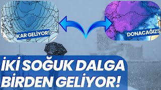 HEM BALKANLARDAN HEM DE SİBİRYADAN GELİYOR KAR KAPIDA [upl. by Carlock]