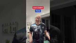 Learn English Pronunciation  HORSE in British English Language  shorts  English Lessons [upl. by Atinaj567]