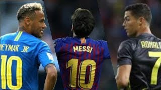 Neymar JR vs Ronaldo vs Messi ►Amazing Dribbling ● Skills ● Goals ● 2019 HD [upl. by Fidellas122]