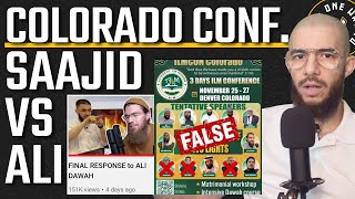 QampA Colorado Conference SaajidLipham vs AliDawah  Clip  Abu Mussab Wajdi Akkari [upl. by Anavrin698]