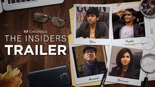 The Insiders  Official Trailer  Releasing on TVFPLAY and MX PLAYER [upl. by Acirretal]