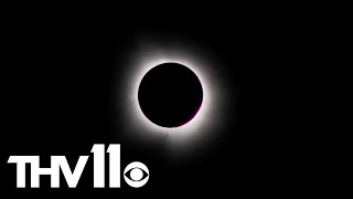 Eclipse totality from Russellville Arkansas  Total Solar Eclipse 2024 [upl. by Aninaig]