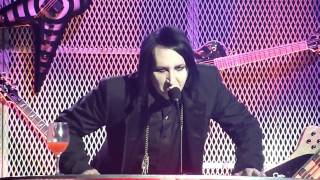 Marilyn Manson Discusses Damien Echols and the WM3 2010 Golden Gods Awards [upl. by Terrab]