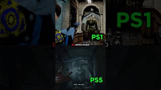 PS1 vs PS5  Resident Evil 2 Mr X [upl. by Yelyr137]