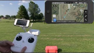 DJI Phantom 2 Vision Plus Ground Station Demonstration [upl. by Akira]