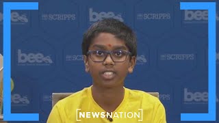 Scripps National Spelling Bee winner says he’ll donate prize money  Morning in America [upl. by Ailedo1]