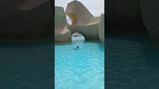 swimming pool   Puerto de la Cruz Tenerife 4K Walking Tour [upl. by Timus]