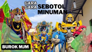 GARA GARA SEBOTOL MINUMAN BUROK MJM [upl. by Belding]