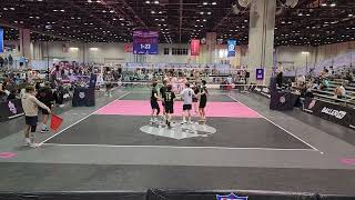 063024 Nationals vs MB Surf Asics 18s Set 1 of 2 [upl. by Baseler]