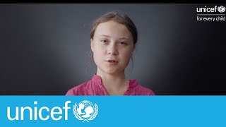 Greta and eight young activists reveal how the climate crisis is shaping their lives  UNICEF [upl. by Atinra]