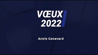 Voeux dAnnie Genevard [upl. by Ulund]