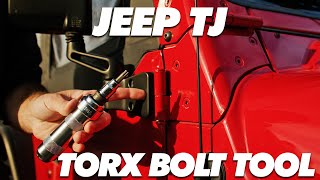 Jeep TJ Torx Bolt Removal Tool  Quick Tip [upl. by Enyawal]