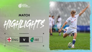 England win a CLASSIC  England v Ireland  World Rugby U20 Championship 2024  Semi Final [upl. by Aicenaj]