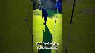 FREE PRIZE FOR THE 800TH SUBSCRIBER golf golfswing golfshorts golfcourse golflife fypシ゚viral [upl. by Nnahteb16]