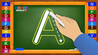 How to Write Letters for Children  Teaching Writing ABC for Preschool  Alphabet for Kids [upl. by Calabrese]