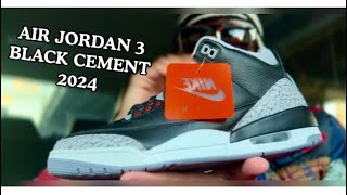 BLINK YUNG TV  EPISODE 13 AIR JORDAN 3 BLACK CEMENT 2024 PICK UP VLOG [upl. by Derej]