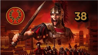 BATTLE FOR ROME Total War Rome Remastered  Julii Campaign 38 [upl. by Paver]