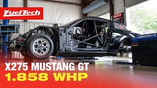 1858 WHP  X275 Mustang GT  Ken “Smiley” Johnson [upl. by Anigger131]