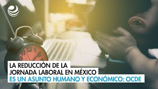 La reducción de la jornada laboral en México es un asunto humano y económico OCDE [upl. by Filbert585]