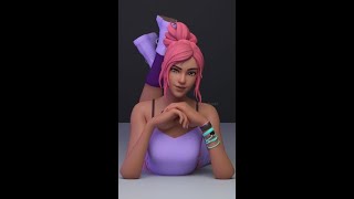 🧐 Hot Fortnite Girl Skins  CLOSEUPS 🥵 [upl. by Meerak670]