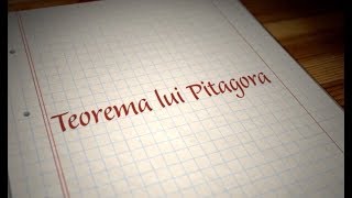 Teorema lui Pitagora  ExamenulTauro [upl. by Marteena]