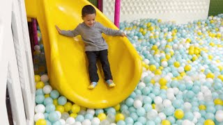 Candeeland Adventure Indoor playground Best Fun kids play videos [upl. by Ecnerol90]