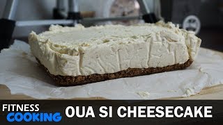 Oua Scrambled  CheeseCake  Fitness Cooking [upl. by Htebazila]