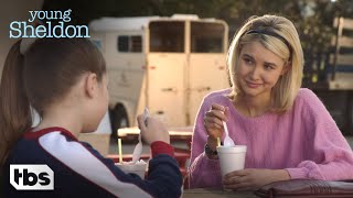 Veronica Takes Missy Out For Girl Time Clip  Young Sheldon  TBS [upl. by Llenyaj238]