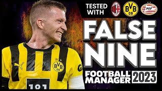 THE 433 FALSE NINE with Tactic Download  Football Manager 2023  FM23 [upl. by Einnov515]