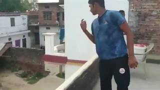 Sarfaraz khan batting practice at home [upl. by Eniarol]