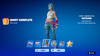 NEW WORKING How to Get Katalina Skin Bundle FREE In Fortnite LEGO Katalina Free Mobile Bundle [upl. by Pedroza]