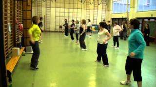 Zumba Gold  Warm up 1  RIO  Shine on Zumba a Liege [upl. by Leamhsi]