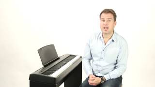 KAWAI ES110 Digitalpiano DEMO  DEUTSCH [upl. by Leahcimsemaj302]