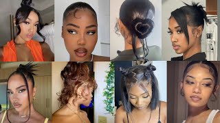 2024😍💖Cute and easy straight hair hairstyles compilation ✨ straighthair compilation [upl. by Winston817]