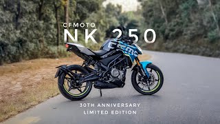 CFMOTO NK 250 30th Anniversary Limited Edition  Teaser  Cinematic  Bikerz Beast X Carmandu [upl. by Naitirb]