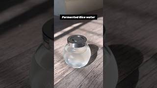 How to make fermented rice water 🍚💧ricewater fermentedricewater [upl. by Nylegna]