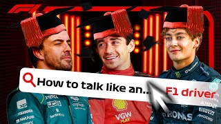 How To Talk Like An F1 Driver [upl. by Chimene336]