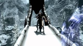 The Elder Scrolls V  Skyrim  Conjuration Warrior Gameplay [upl. by Arramahs]