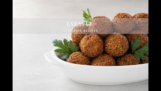 Falafel AirFried Baked amp PanFried amp Tzatziki Sauce  Vegan GrainFree OilFree [upl. by Julie]