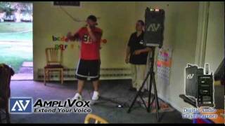 Open Mic Night Uses AmpliVox Portable PA System [upl. by Atalaya]