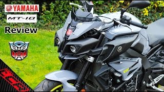 Yamaha MT10 Review  MENTAL [upl. by Gabrielli115]