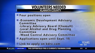 Klamath county seeking volunteers for boards and Committees [upl. by Francklyn]