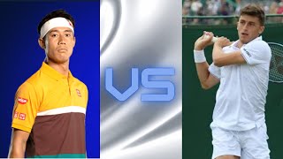 Kei Nishikori 錦織圭 Vs Luca Nardi ITA2024 HPP Open [upl. by Johannes]